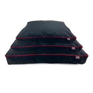 Leeby Colchão waterproof Anti Pelos Preto para cães
