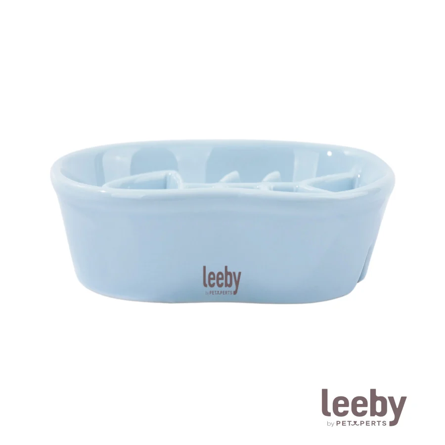 Leeby Comedouro Antivoracidade de Cerâmica para gatos - Image 2