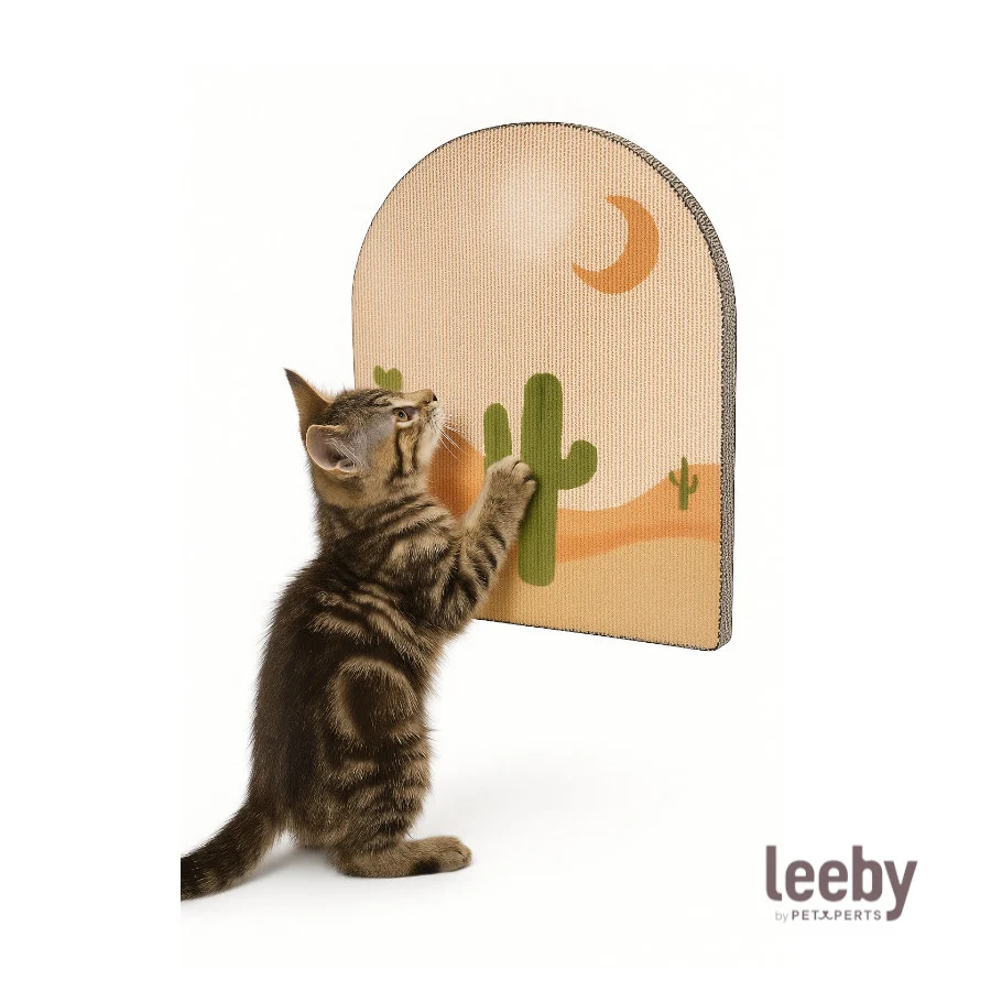Leeby Darcy tábua arranhadora de cartão para gatos - Image 2