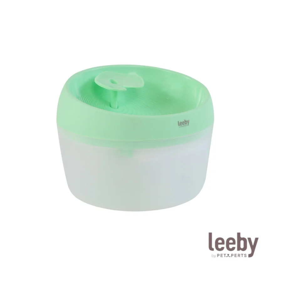 Leeby Fonte de Água Verde para cães e gatos - Image 2