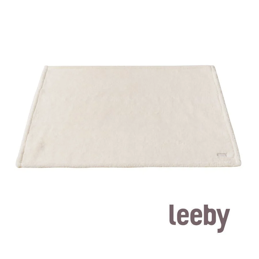 Leeby Manta Suave de Pelo Branco para gatinhos - Image 2