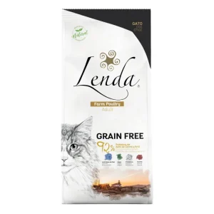 LENDA FARM POULTRY RAÇÃO PARA GATOS ADULTOS GRAIN FREE 2KG