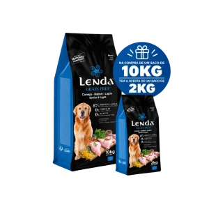 Lenda Grain Free Light & Senior 10kg + 2kg Oferta – Ração para Cães