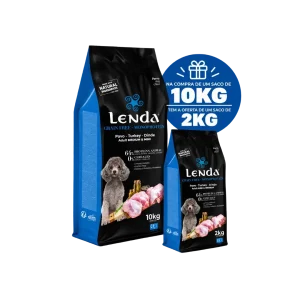 Lenda Grain Free Monoproteico Pavo 10kg + 2kg Oferta – Ração para Cães