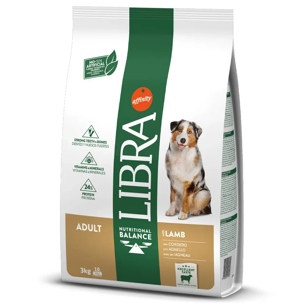 Libra Adult – Ração seca para cão adulto – Cordeiro