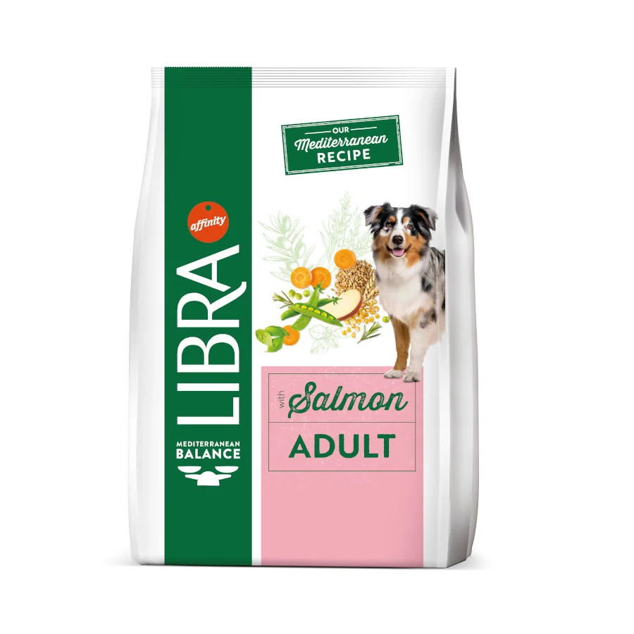 Libra Adult Salmão ração para cães