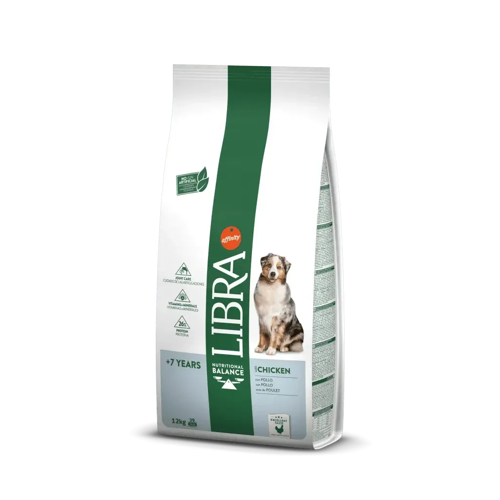 Libra C茫o S茅nior +7 anos 12kg