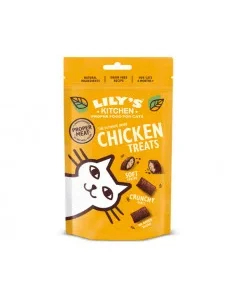 Lily´s Kitchen, Biscoitos para Gatos Treats de Frango | Snack para Gato 60gr