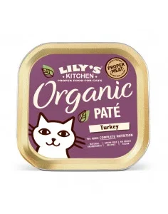 Lily's Kitchen, Comida Húmida Gato com Peru Organic Patê Gato 85gr
