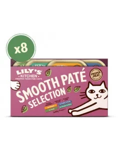 Lily's Kitchen, Comida Húmida Gato Selection Smooth Patê Gato 8x85gr