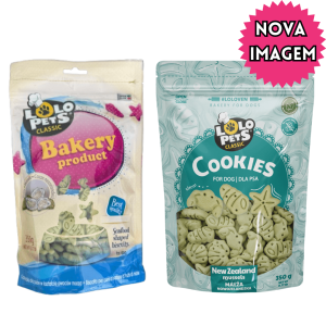 LOLOPETS Biscoitos com Mexilhões da Nova Zelândia para Cães – 350g