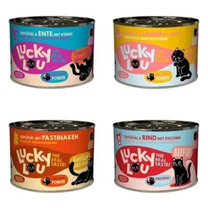 Lucky Lou Adult 6 x 200 g - Pack de degustação
