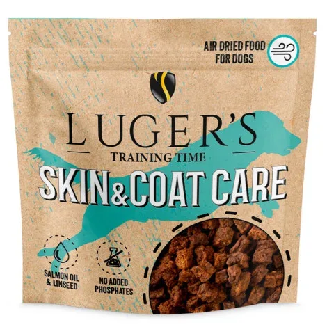 Luger’s Training Time – Snack para cão adulto para o cuidado da pele e do pelo – Quantidade: 130 g