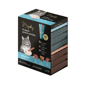 Majesty Mix de Snacks Líquidos para gatos