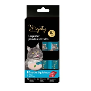 Majesty Snack Líquido de Atum para gatos