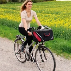 Mala de Transporte de Bicicleta para gatos e cães pequenos