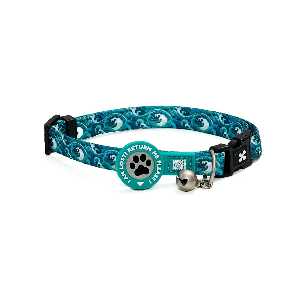 MAX & MOLLY – COLEIRA COM ID TAG “ORIGINAL STORM” PARA GATO - Image 2