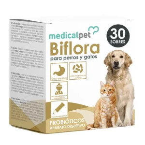 Medicalpet Biflora Probiótico para cães e gatos