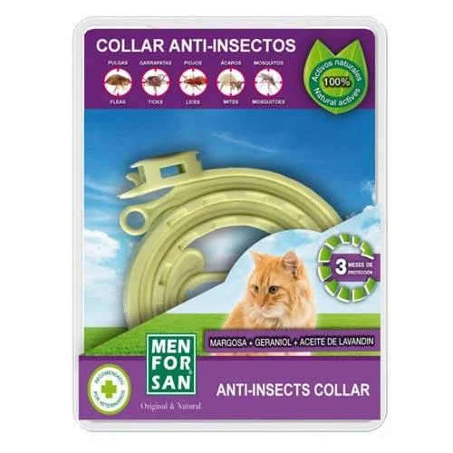 MENFORSAN COLEIRA ANTI INSECTOS GATO