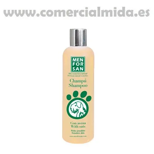 MENFORSAN shampoo 300ml com aveia natural para cães