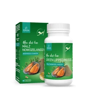 Mexilh茫o de L谩bio Verde para C茫es e Gatos 鈥?Comprimidos para Suporte Articular 鈥?Rico em Omega-3 e Glicosaminoglicanos (GAGs) 鈥?RawDietLine