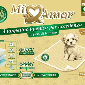 MIOAMOR PADS BAMBOO 60X90 66PZ
