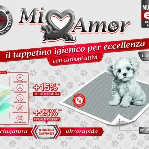 MIOAMOR PADS CARBON 60×90 66PZ