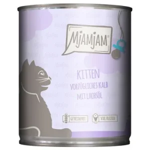 MjAMjAM Kitten 6 x 800 g comida húmida para gatos