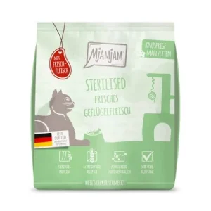 MjAMjAM Refeições Crocantes Sterilised aves