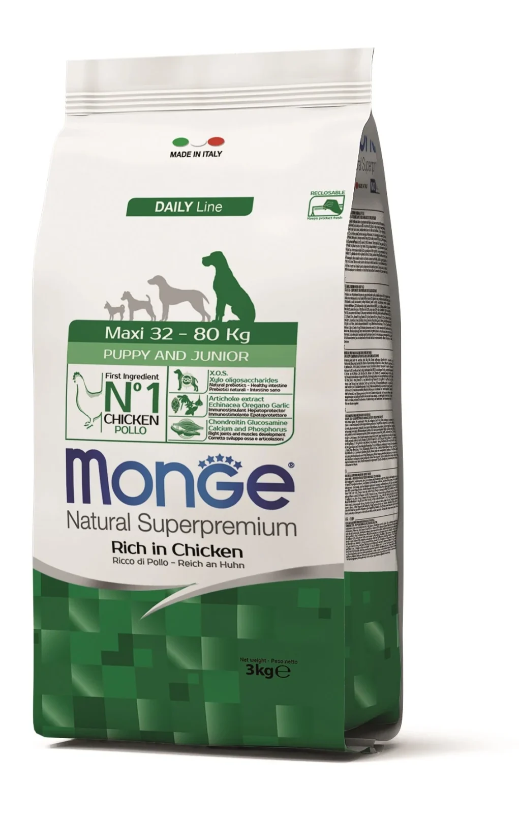 Monge Cão Daily Line Maxi – Puppy & junior
