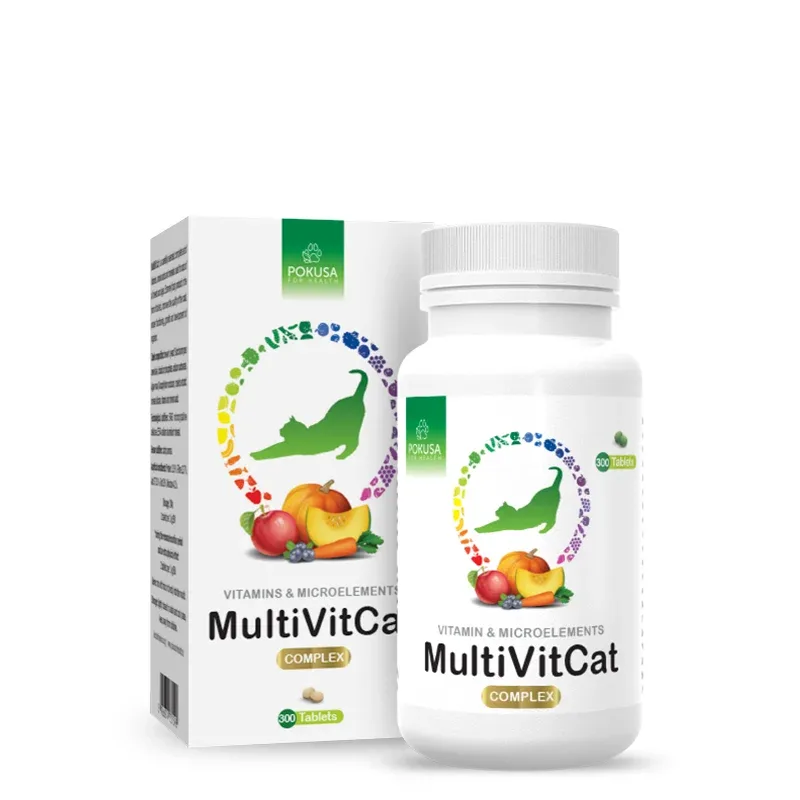 Multivitamin macsk谩knak 鈥?Napi 谩sv谩nyi anyagok 茅s aminosavak 鈥?脥zletes tablett谩k az 茅leter艖茅rt 茅s az immunit谩s茅rt 鈥?MultiVitCat 鈥?GreenLine
