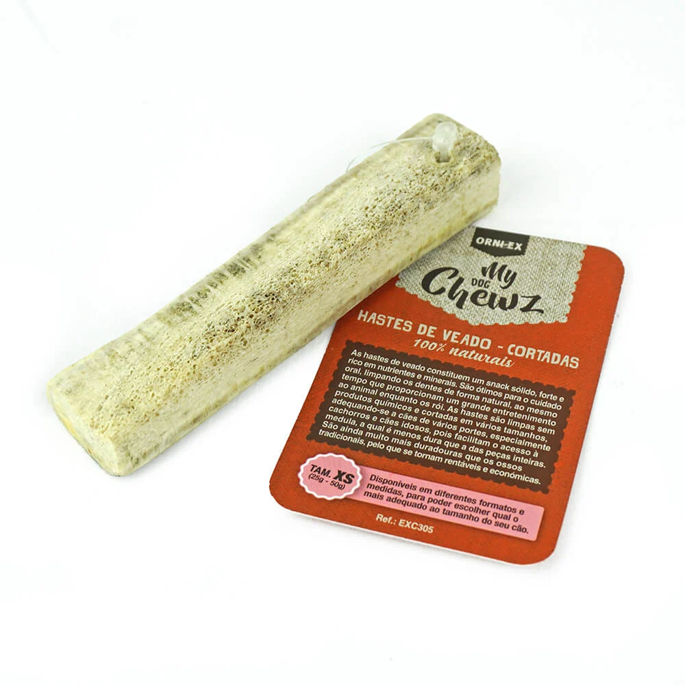 MY DOG CHEWZ – HASTES DE VEADO CORTADAS