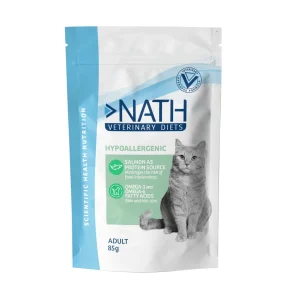 Nath Veterinary Diets Adult Hypoallergenic Alimento húmido hipoalergénico em saqueta para gatos