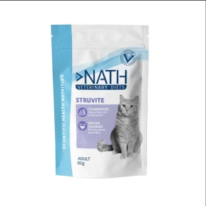 Nath Veterinary Diets Adult Struvite Alimento húmido em saqueta para gatos