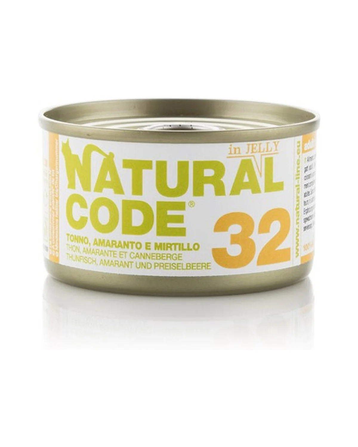 Natural Code 32 – Comida Húmida para Gatos – Atum e Mirtilos 85 g - Image 2