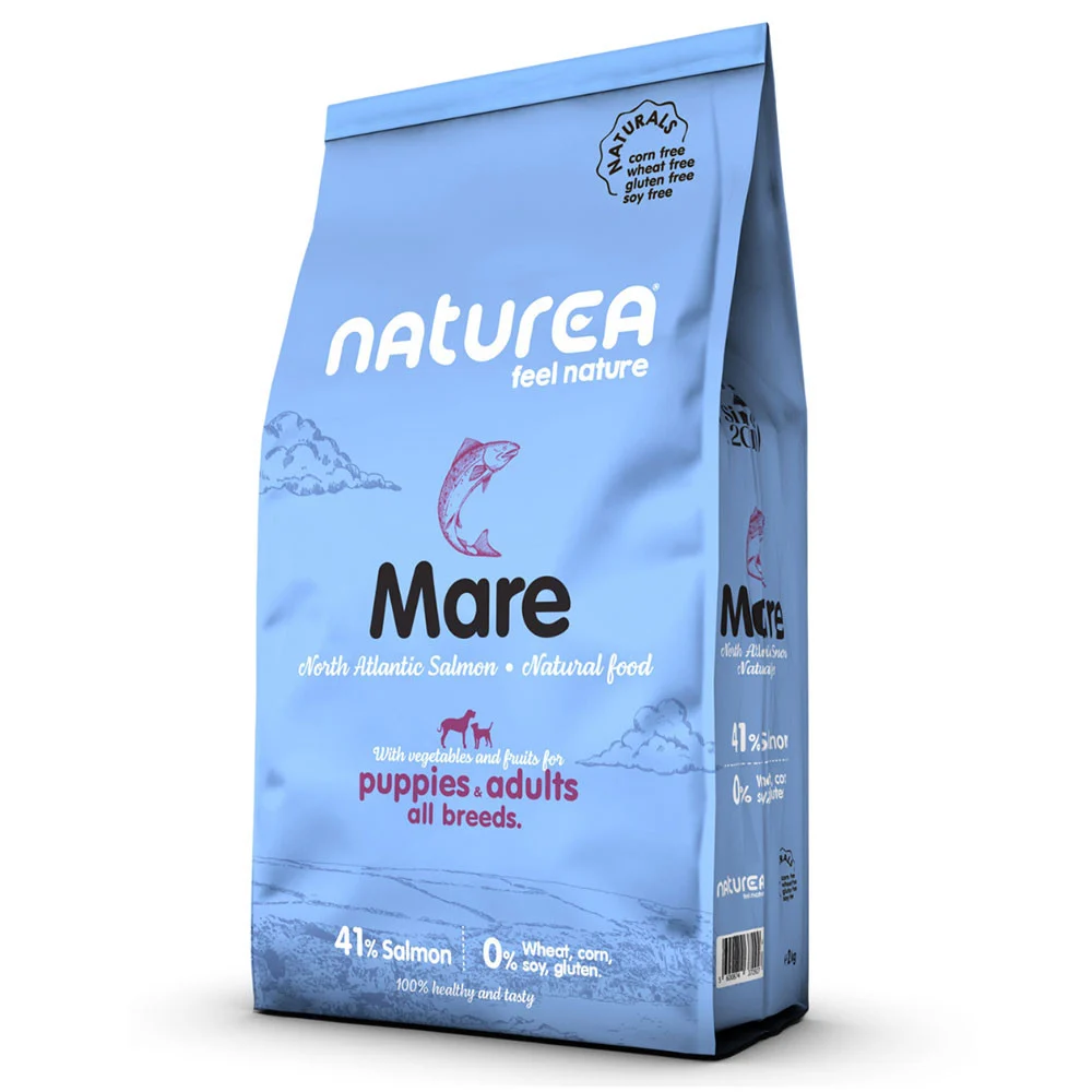 Naturea Naturals Mare Puppy & Adult Salmão