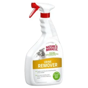 Nature's Miracle Spray removedor de manchas de urina e odores para gatos