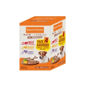 Nature's Variety Adult Mini Patê saqueta para cães