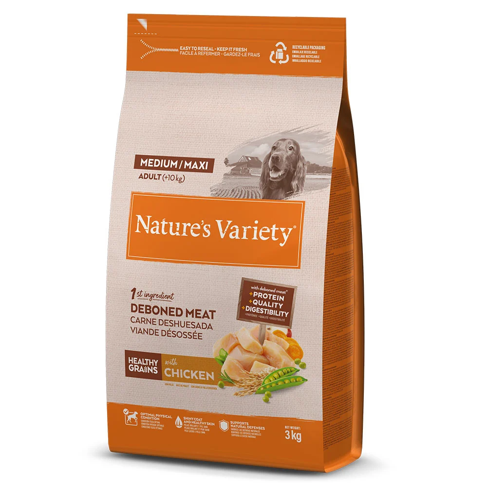 Nature’s Variety Healthy Grains Dog Medium/Maxi Frango