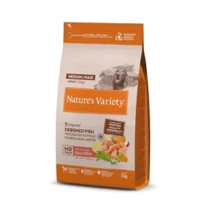 Nature's Variety No Grain Adult Medium/Maxi salmão