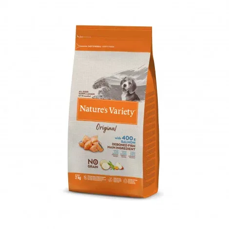 Nature’s Variety Original No grain Cão Puppy – Salmão – Quantidade: 10 kg