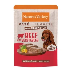 Nature's Variety Paté No Grain Adult Medium/Maxi 16 x 300 g - Megapack