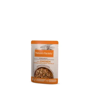 Nature's Variety - Peda莽os em molho com Frango 85g