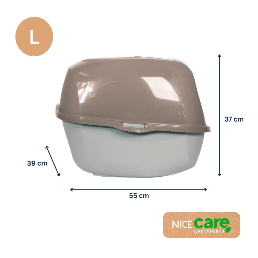 Nice Care Eco Caixa de areia Smart azul e verde para gatos - Image 2