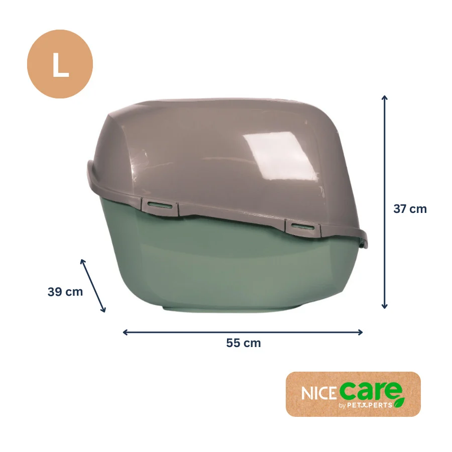 Nice Care Eco Caixa de areia Smart verde para gatos - Image 2