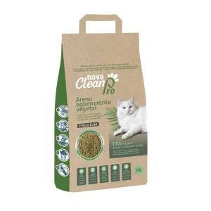 Nova Clean Pro Areia Vegetal para gatos