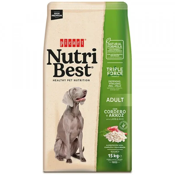 Nutribest C茫o Adulto Cordeiro