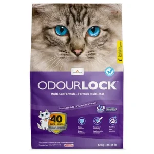 ODOURLOCK Lavanda areia aglomerante para gatos