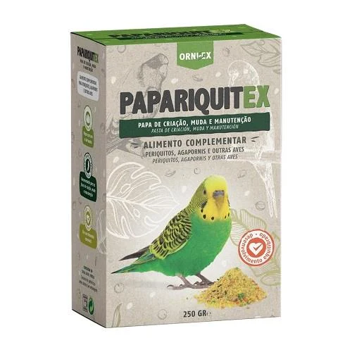 ORNIEX PAPARIQUITEX – PAPA P/ PERIQUITOS 250G - Image 2