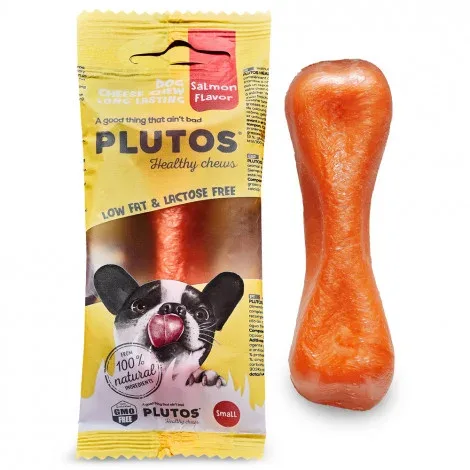 Osso comestível de Salmão para cão – Plutos – Tamanho: Pequeno